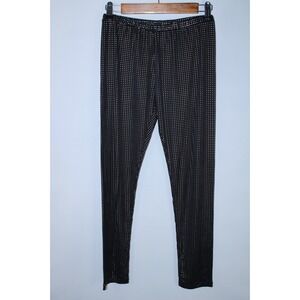 Just Cavalli Women's Medium Black Stretchy Pants with Metallic Studs